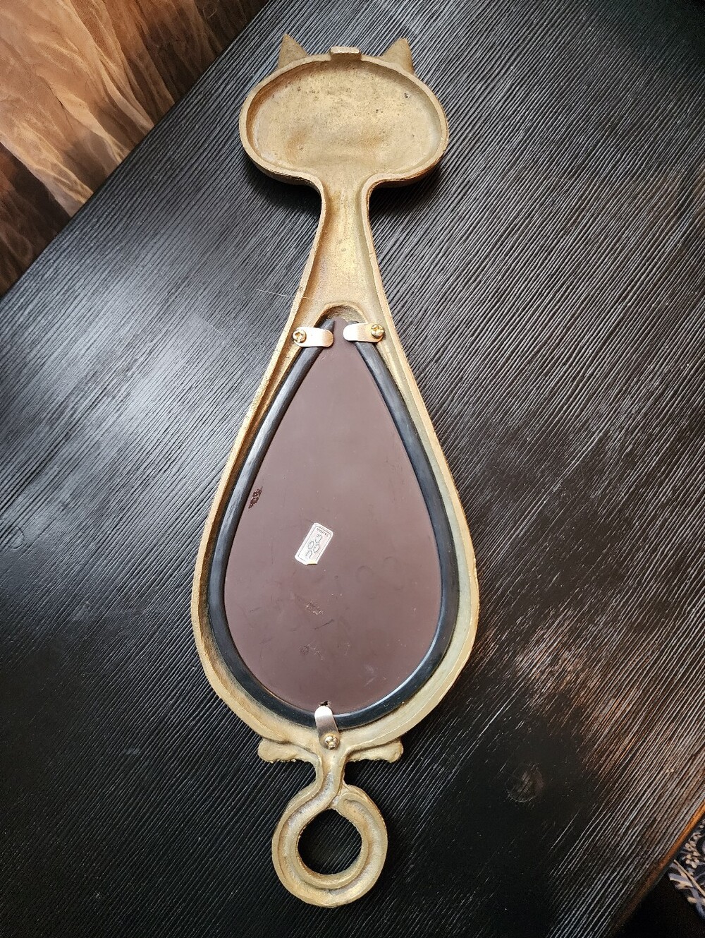 Vintage MCM Cat Wall Mirror - Picture 8 of 8
